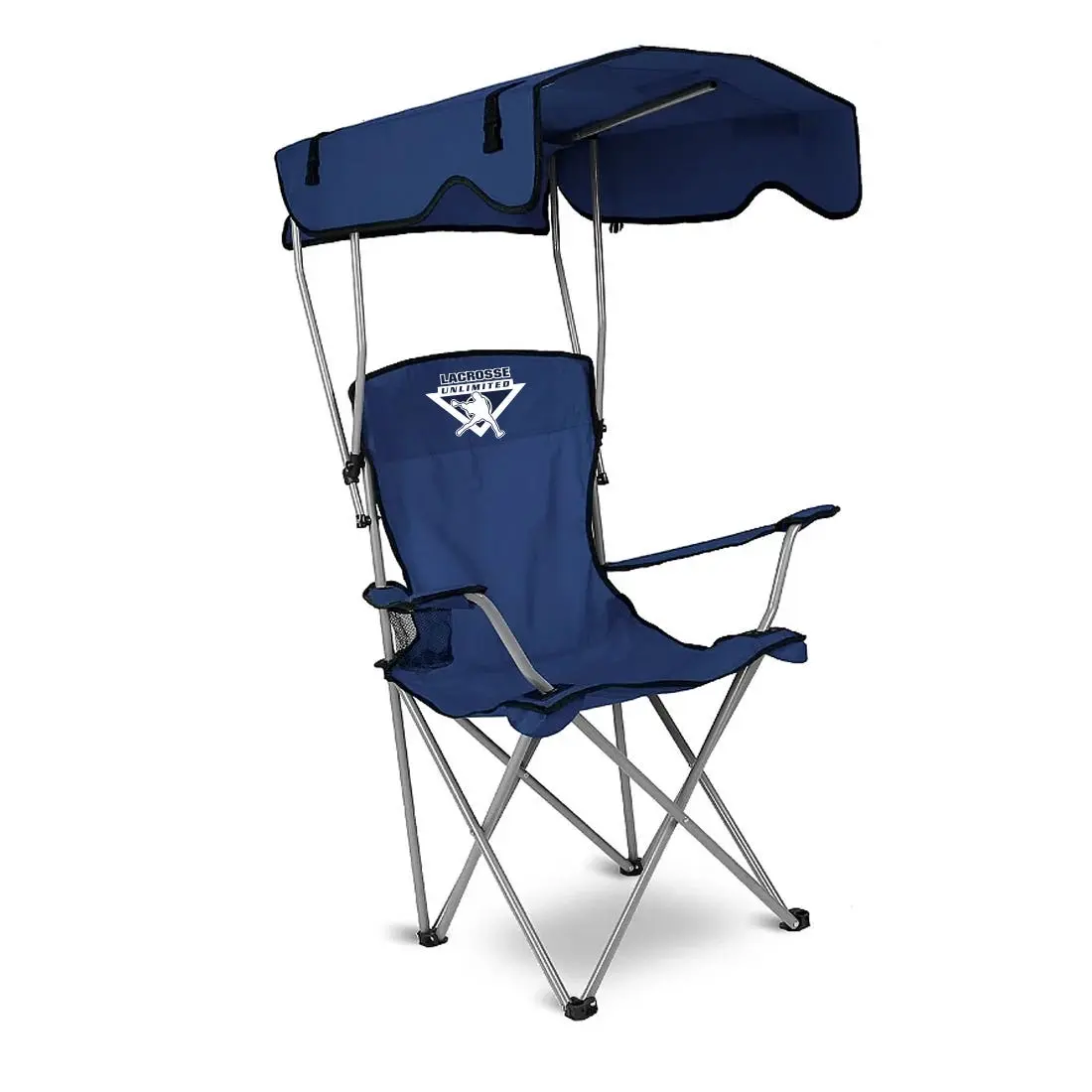 Lacrosse Unlimited Sideline Chair - Sun Protection Outdoor Seating Solution for Camping, with Convenience & Easy Transportation Features, Outdoor Seating Solutions, Oxford