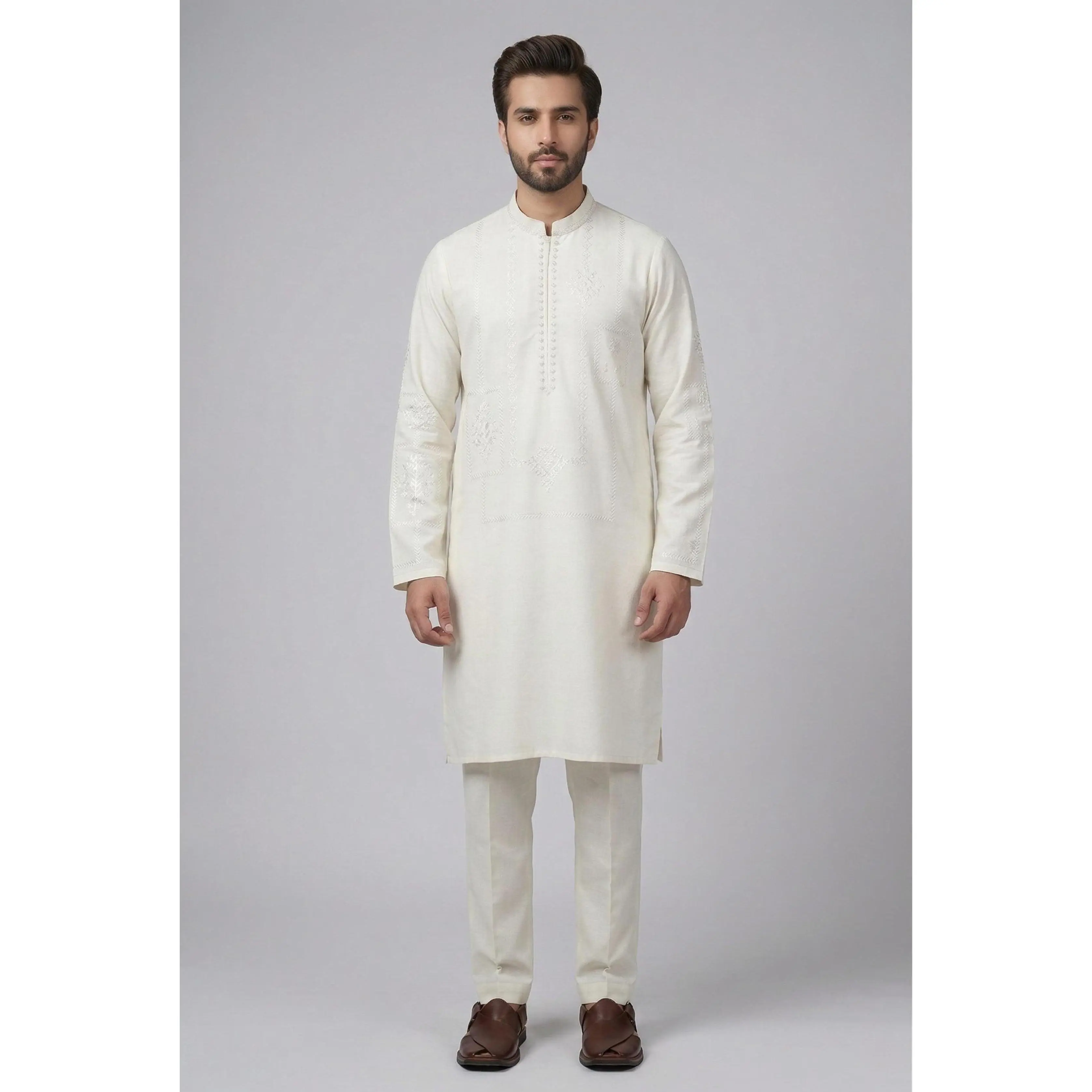 Mens Kurta Shalwar ETKP0030 (Y-19) J(35)