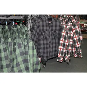Flannel Men's Motorcycle Shirt with Armor #MSC1620GAK