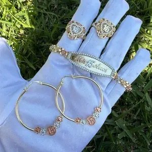 Jewelry 15era for "Miss" Design and "15" Emblem