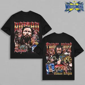 ROMAN REIGNS-TRIBAL CHIEF TEE , Wrestling Tee, Wrestling Graphic Tee, Wrestler Shirt, Sports Shirt, Vintage Wresting Shirt, Wrestling Gift Streetwear
