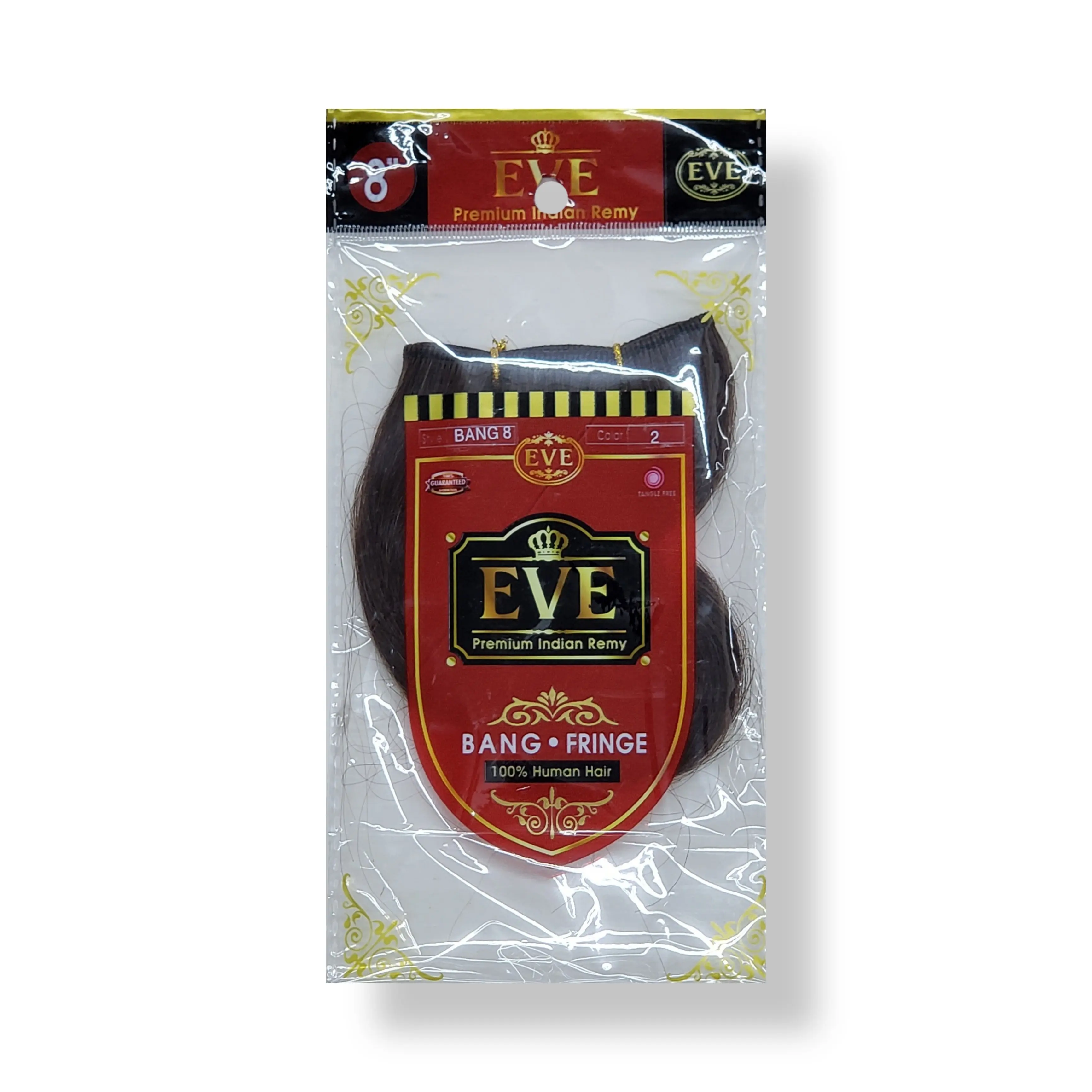 (8") Eve Premium Indian Remy Bang/Fringe