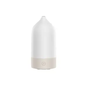 Ghost Shape Festive Look Halloween Humidifier - Small Quiet Aromatherapy Diffuser with 7-Color Ambient Night Light for Bedroom