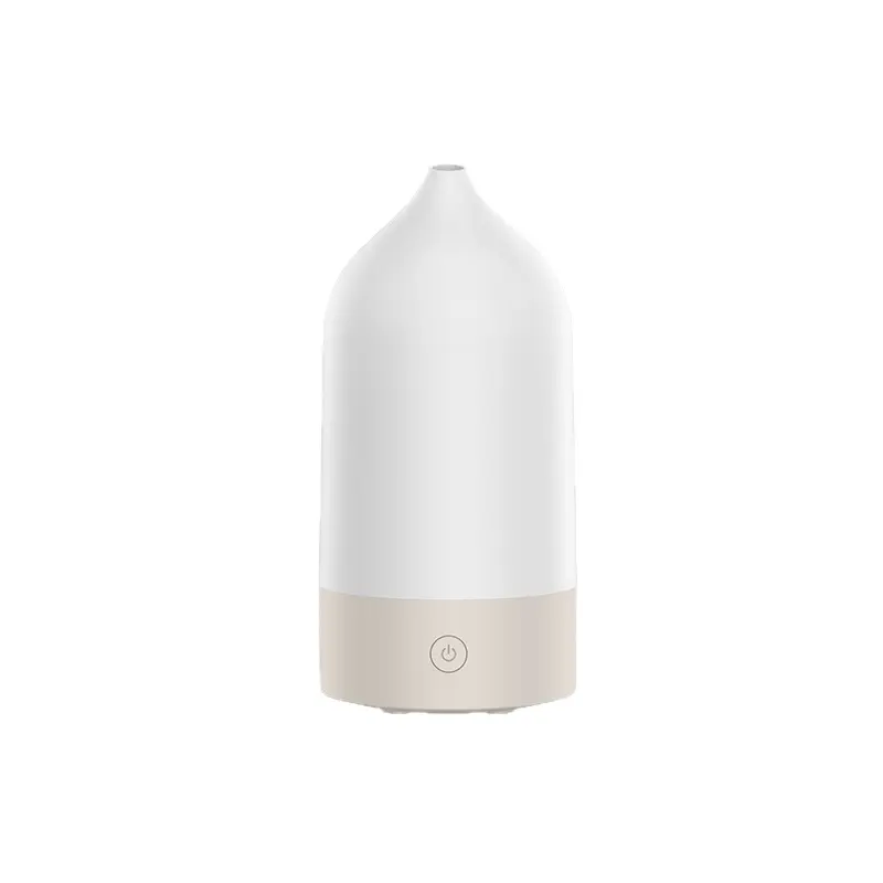 Ghost Shape Festive Look Halloween Humidifier - Small Quiet Aromatherapy Diffuser with 7-Color Ambient Night Light for Bedroom