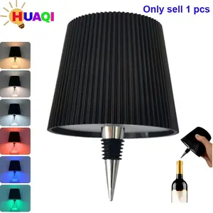 Touch Control Bottle Lamp, 3 Colors and Dimmable RGB, USB Rechargeable Table Light, Suitable for Bar Restaurant Bedroom Camping, Decorative Lighting, Led Ambient Light