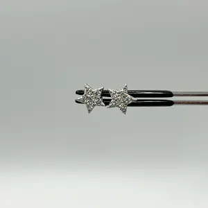 VVS Moissanite S925 Star Ear Studs