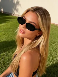 Sun Stunner Fashion Sunglasses, Stylish Eyewear Accessory for Daily Outdoor Use