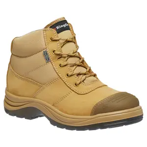 KingGee Mens Tradie Puncture Resistant Work Safety Toe Boots Breathable K27125