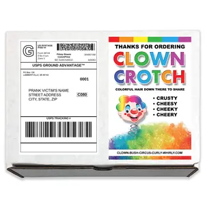 Clown Gag Box Sent Directly to your Recipient - 100% Anonymously!