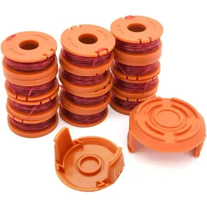WA0010 Replacement Trimmer Spool, Edger Spool Compatible with Worx Trimmer String, Weed Eater String WG180 Spool Refills 10ft 0.065 Inch Trimmer Line, GT Spools, WA0004 Spool, Weed Wacker