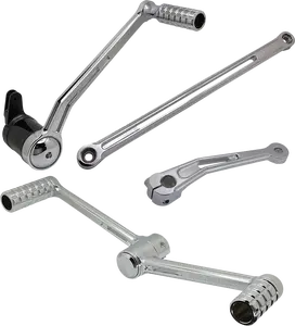 ARLEN NESS SpeedLiner Foot Control Kit w/ Heel & Toe Shifter - Chrome