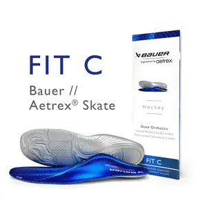 Bauer Aetrex Skate Orthotics W Metatarsal Support
