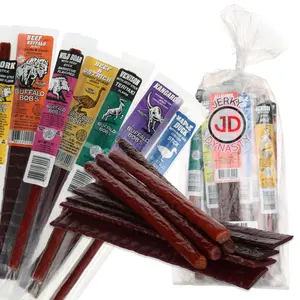 Buffalo Bob's Exotic Jerky Set- Staff Favorite 20 Piece Assortment: Alligator, Buffalo, Venison, Wild Boar, Duck, Elk - BBQ, Cajun, Peppered, Teriyaki