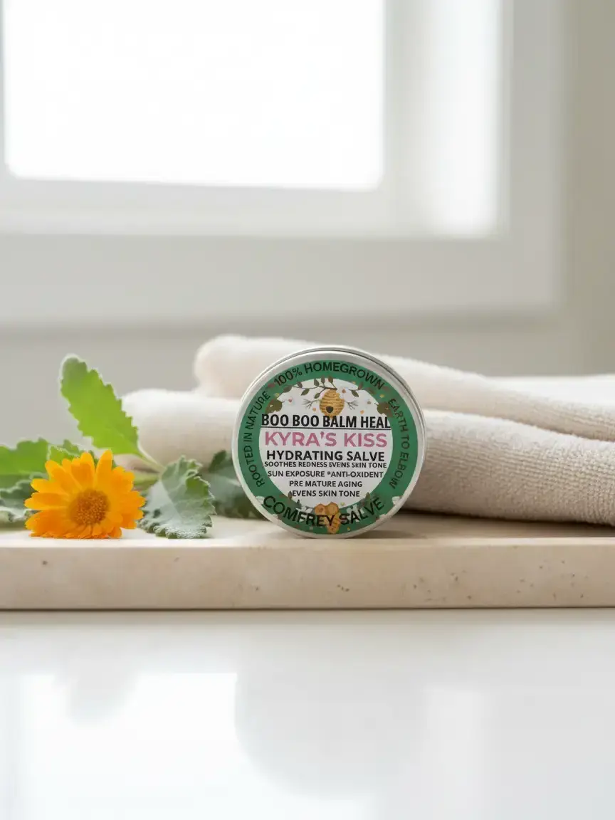 BOO BOO BALM HEAL KYRA'S KISS FOR SENSTIVE SKIN Anti-Aging Moisturizer with Fast-Healing Skin Repair