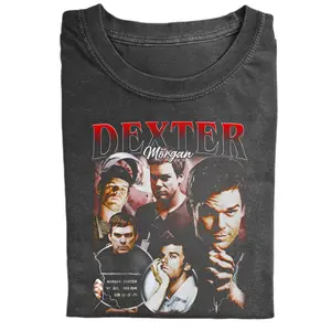 Dexter Morgan Graphic Tee, Dexter TV Show Dark Humor Apparel Cotton Tee Gift for Men, Gift for Women, Crew Neck Tee, Trending T-shirt