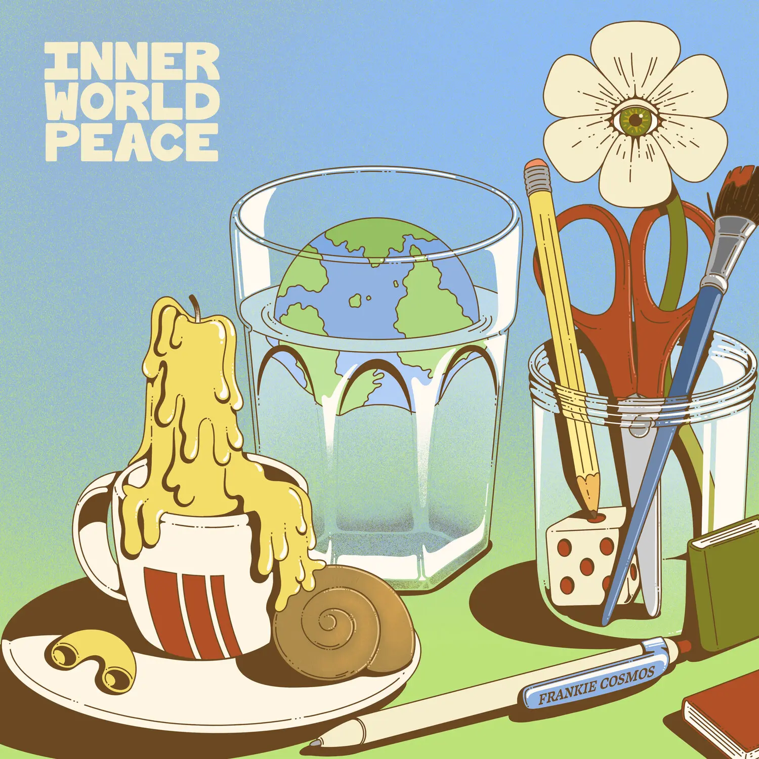 Frankie Cosmos - Inner World Peace - Clear  [VINYL RECORD - LP] Colored Vinyl, Clear Vinyl