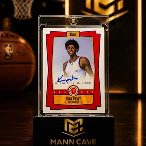 Koa Peat 2025-26 Topps Chrome McDonalds All American On Card Auto