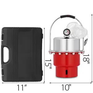 Pneumatic Air Pressure Bleeder Tool Kit Brake Bleeding Garage Workshop Mechanics