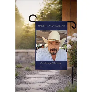 Personalized Legacy Memorial Garden Banner