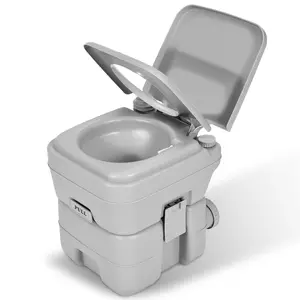 OEDRO 5.3 Gallon Portable Toilet 20L RV Travel Camping Commode Potty Indoor Outdoor