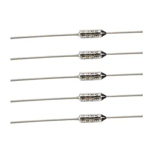 5 Pcs Circuit Cut Off TF 185 Celsius 250V 10A Temperature Thermal Fuses