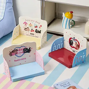 Adjustable Height Elevated Pet Food Bowl Stand, Anti-Tip Design, Multi-Color Raised Feeding Platform, Perfect for Cats & Small/medium Dogs