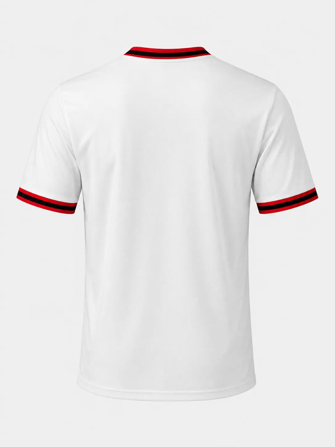 Classic White Football Jersey – Breathable Quick-Dry Soccer Shirt for Men & Women | Lightweight Athletic Training Sports Tee