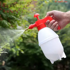 Handheld Pressurized Water Sprayer, 0.2Gal/0.4Gal Capacity With Adjustable Nozzle, Portable Garden Pump Sprayer For Lawn And Household Use
