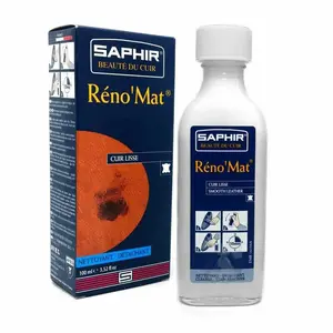Saphir Reno'Mat Cleaner and Stain Remover 100ml Bottle - Made in France