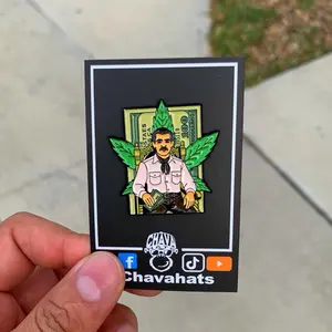 Jesús malverde Metal Pin - Original Design with Unique Features and Quality Craftsman