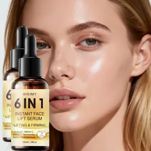 2pcs Moisturizing Firming Facial Essence, Contains Collagen, Vitamin C&e, Niacinamide, Retinol, Hyaluronic Acid, Suitable for All Skin Types