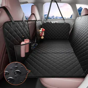 VEVOR Dog Car Seat Cover for Back Seat, 54x 26.5 in 100 Waterproof, 600D Heavy Duty Backseat Pet Car Hammock Extender with Mesh Window Storage Pocket, Scratch-Proof Nonslip Seat Protectors for SUVVEVOR Super Brand Day