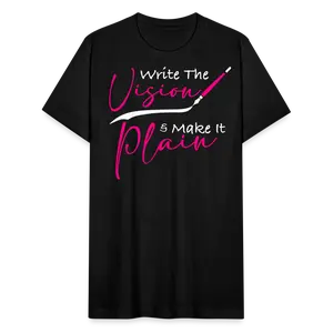 WRITE THE VISION | Pink Highlighter - Adult T-Shirt