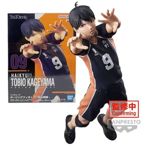20CM Hinata Shoyo Tobio Kageyama Figure Anime Haikyuu!! Desktop Passionate Golf Model Toy Gift Collection Ornaments PVC
