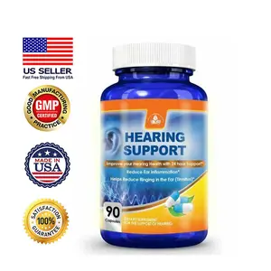 Hearing Health Supplement Tinnitus & Ear Ringing Relief 90 Capsules