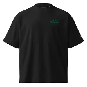 Unisex organic oversized high neck t-shirt Nodle Farmacy