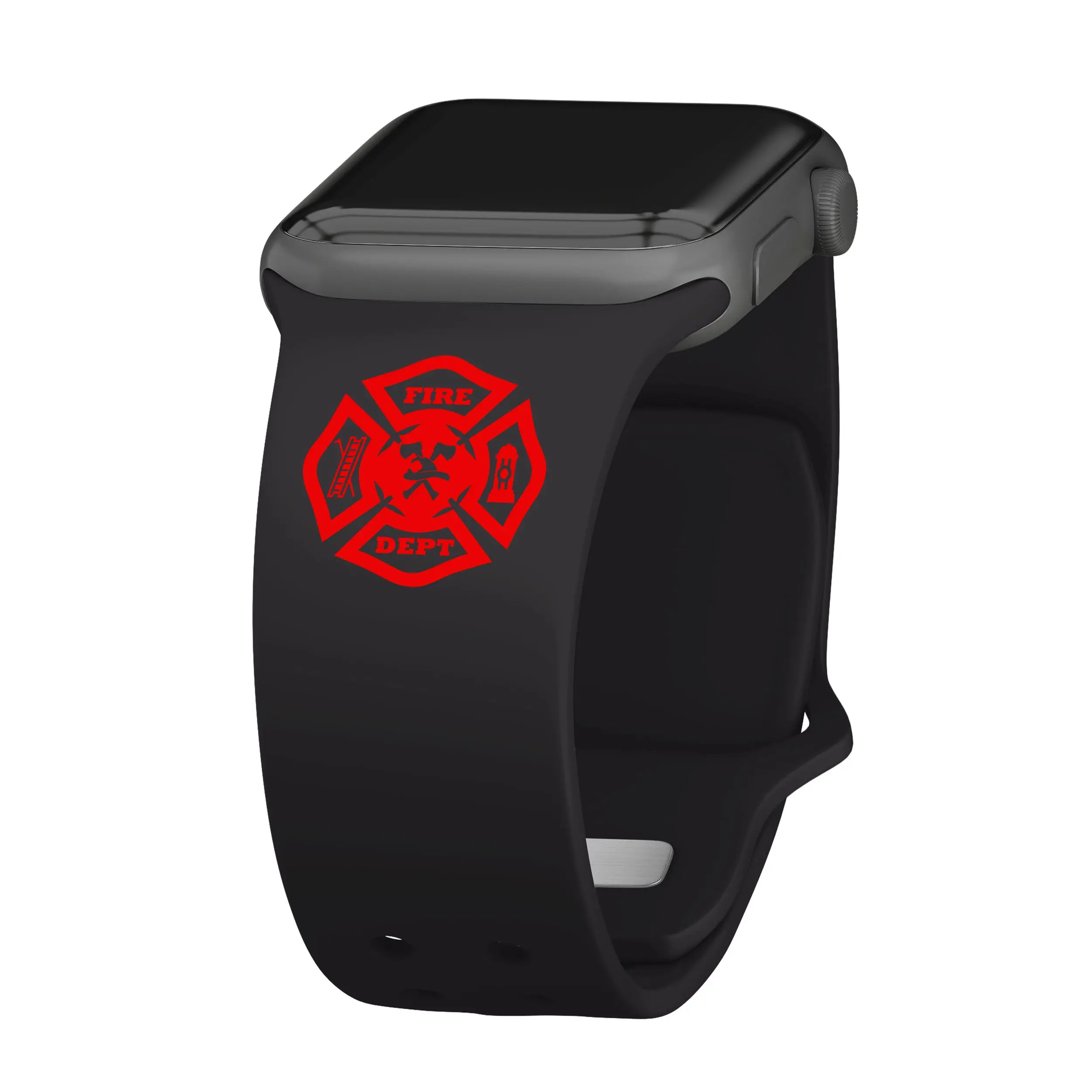 Affinity Bands Firefighter First Responder Watch Band Compatible with Apple Watch