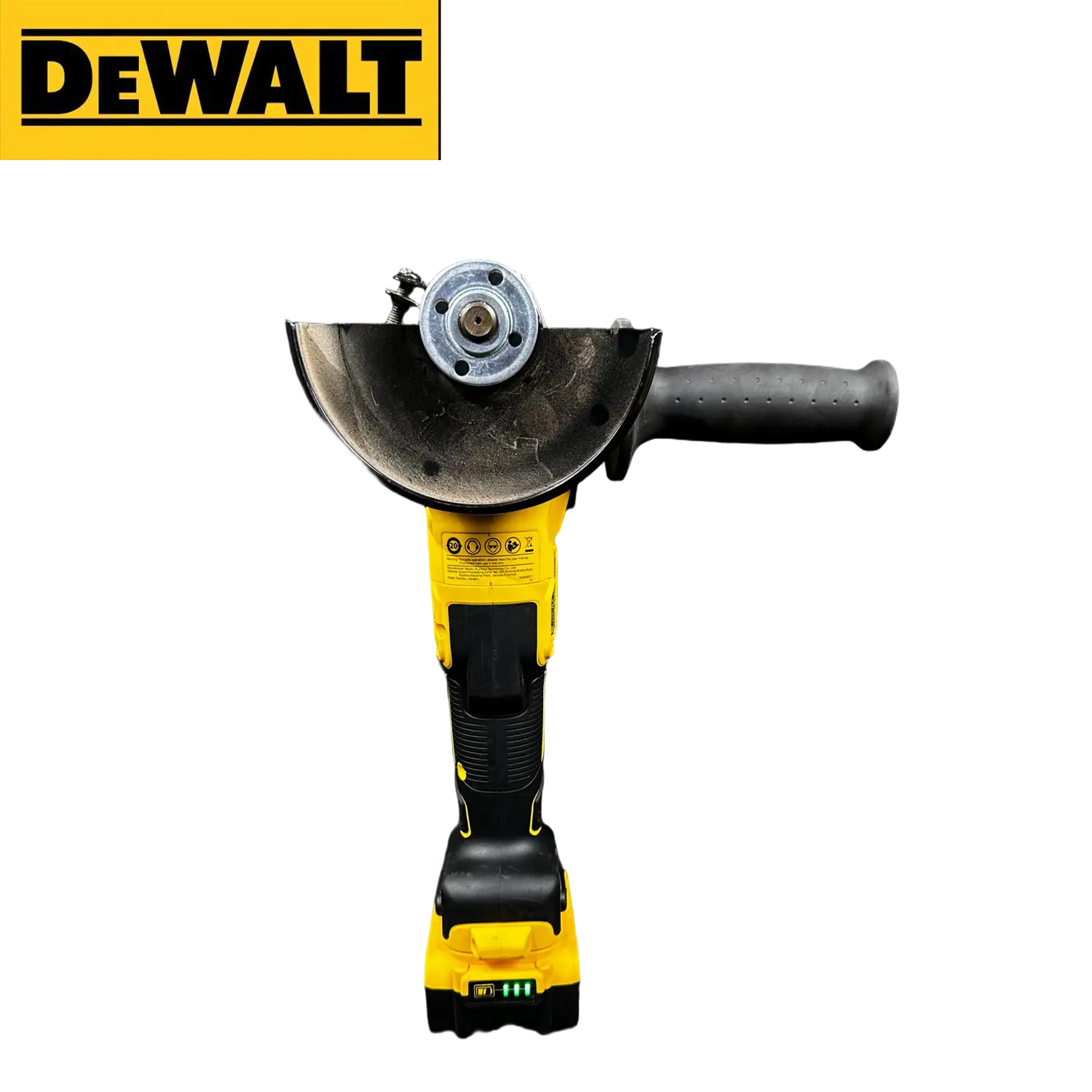 DeWALT DCG405NT 20V MAX 125mm (4.5 inches) Lightweight Brushless Cordless Angle Grinder Bare Tool  Power Tools, Compact Design for Tight Spaces, Electronic Brake, Easy Handling, Cutting/Grind, Metal/Stone Work, Batteries Only