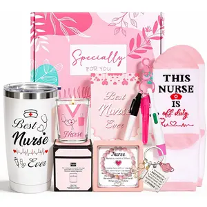 Nurse Gifts for Women, Nurses Week Gift Nurse Appreciation Gift Practitioner Gifts for Nurses Graduation Gifts Nursing Students School Essentials Set Basket