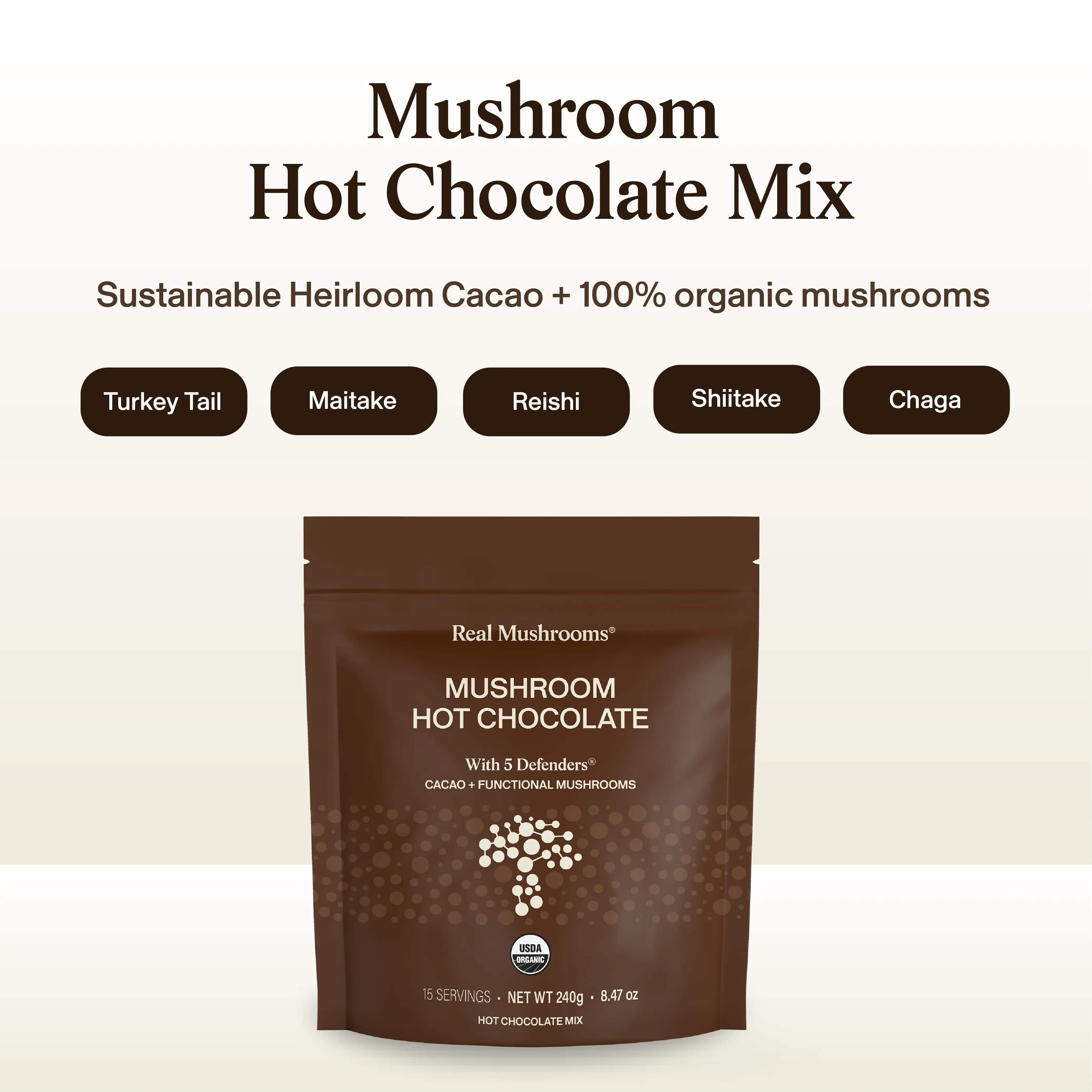 Mushroom Hot Chocolate Mix