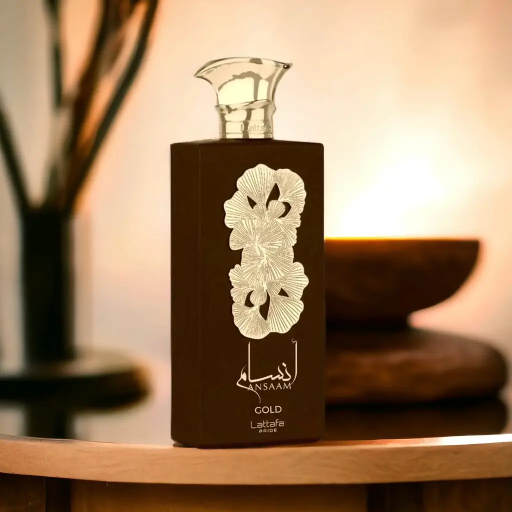 Lattafa Ansaam Gold Women's Eau de Parfum, 3.4 oz (100ml) 3 to 3.9