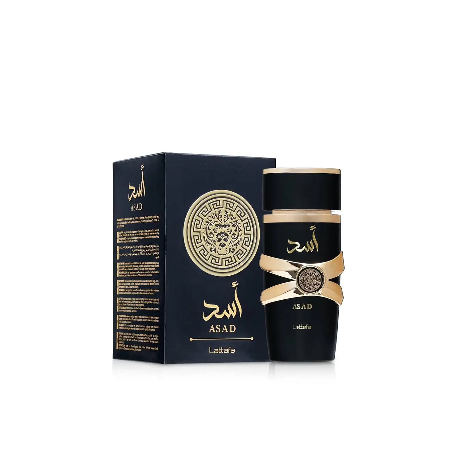 Asad Long Lasting Eau De Parfum Spray 100 ML (3.4 OZ) by Lattafa for Unisex
