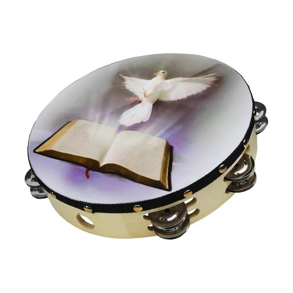 Zebra Sound ATMDOV10 10" Tambourine Zebra Sound ATMDOV10 10" Tambourine