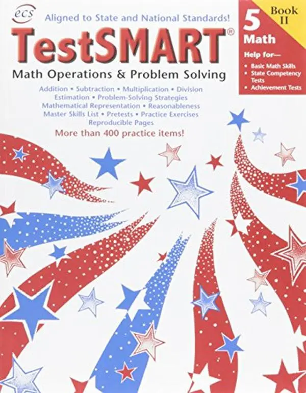 USED-TestSmart Math Operations and Problem Solving, Grade 5, Book 2 by Lori Mammen (Paperback)