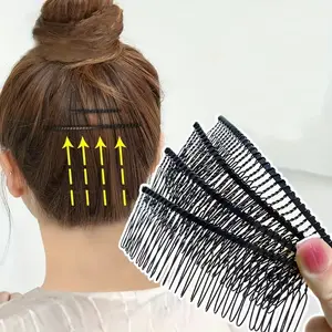 Hair Comb, Insert Comb, DIY Hair Clip, Hair Accessories, Material Accessories, Broken Hair Hair Pin Hair Edge Control Comb Tool Invisible Insert Comb Hair Styling Tools for All Type of Hair Ponytail Updo Messy Bun