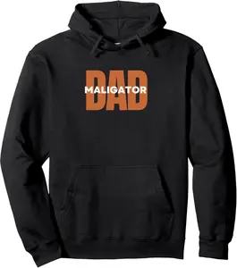 Maligator Dad. Maligator Dog Dad, Papa Pullover Hoodie