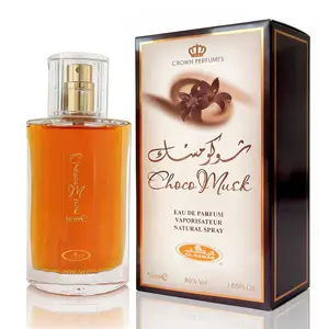 Al Rehab Choco Musk Eau de Parfum for Men & Women – Rich Chocolate & Musk Scent, Long-Lasting Fragrance in an Elegant Bottle (1.65 Fl Oz) for Refined Everyday & Special Occasions