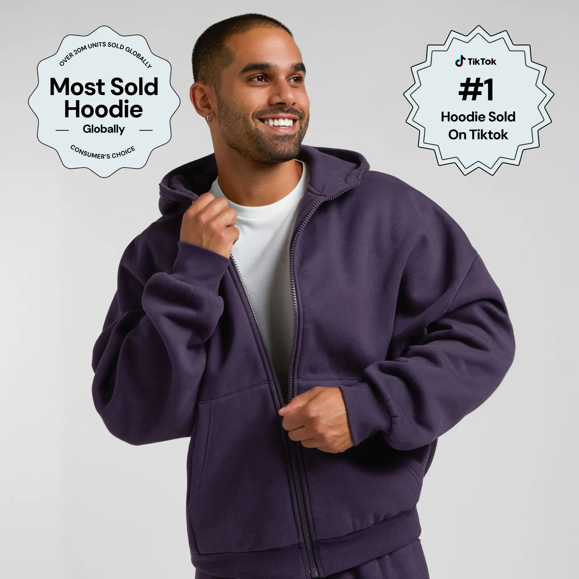 Comfrt | Cloud Zip Hoodie - Mega | Soft Mega Oversized Zip Up Hoodie For Men & Women Comfrt | Cloud Zip Hoodie - Mega | Soft Mega Oversized Zip Up Hoodie For Men & Women
