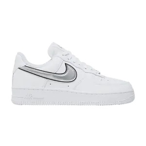 Nike Wmns Air Force 1 '07 Essential 'White Metallic Silver'