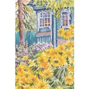 RTO Counted Cross Stitch Kit, Warmth of Home Landscape M1086,